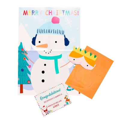 Pin The Nose On The Snowman