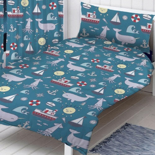 Toddler Nautical Duvet Set