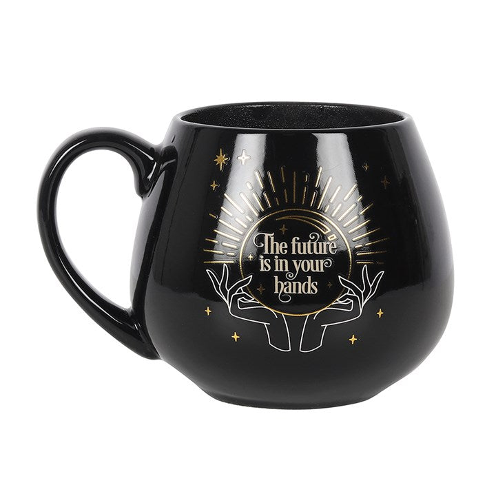 Fortune Teller Colour Changing Mug-Black
