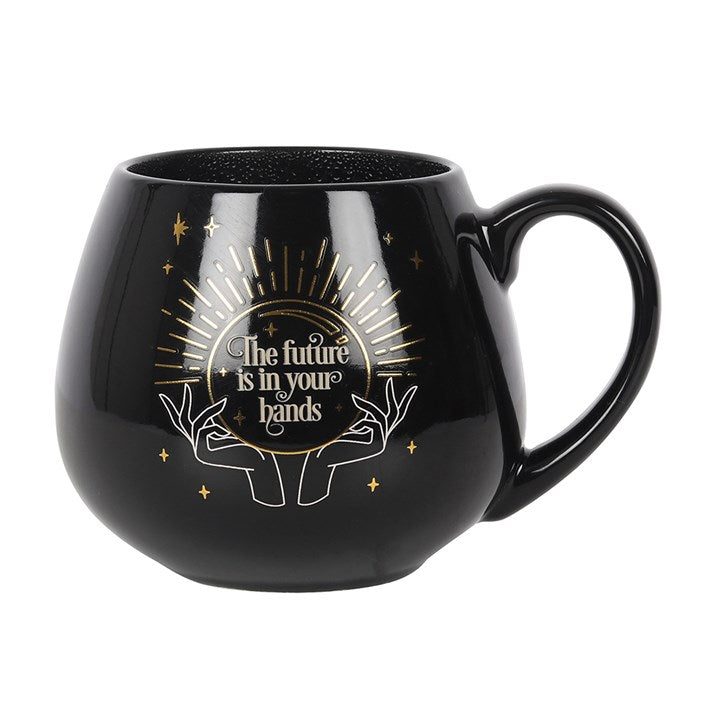 Fortune Teller Colour Changing Mug-Black