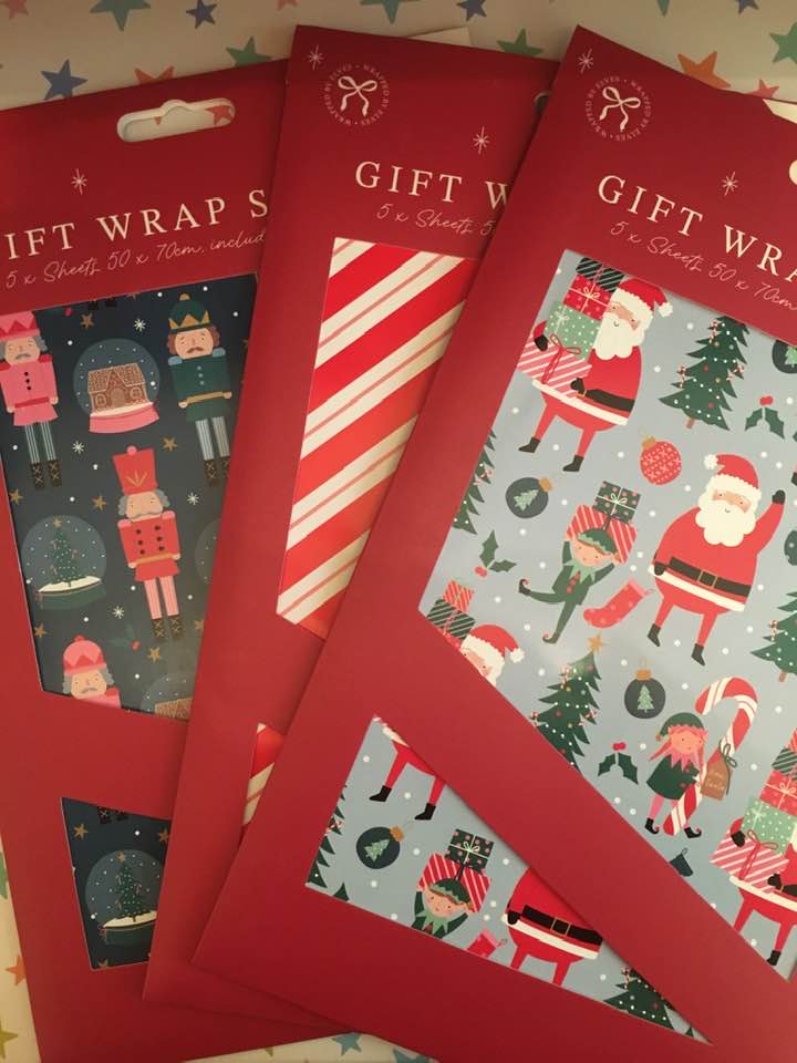 Christmas Gift Wrap Sheets