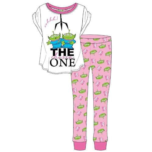 Ladies Toy Story Aliens Pyjamas