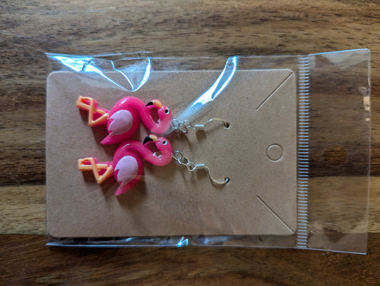 Flamingo Earrings