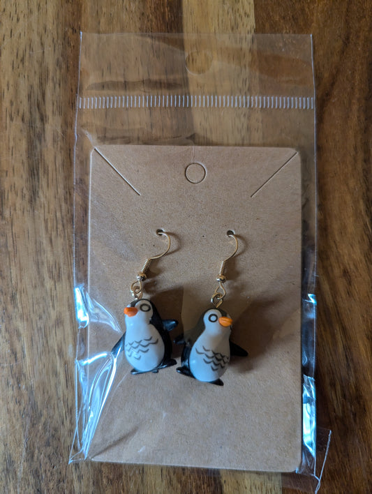 Penguin Earrings