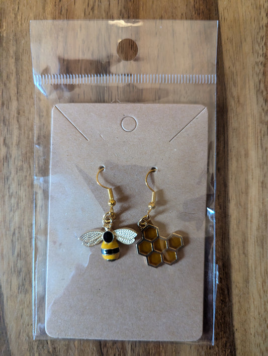 Bee Earrings