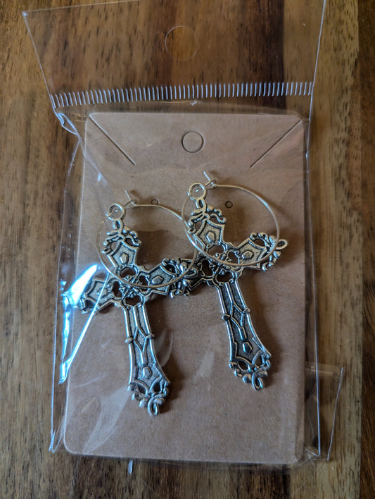 Cross Earrings