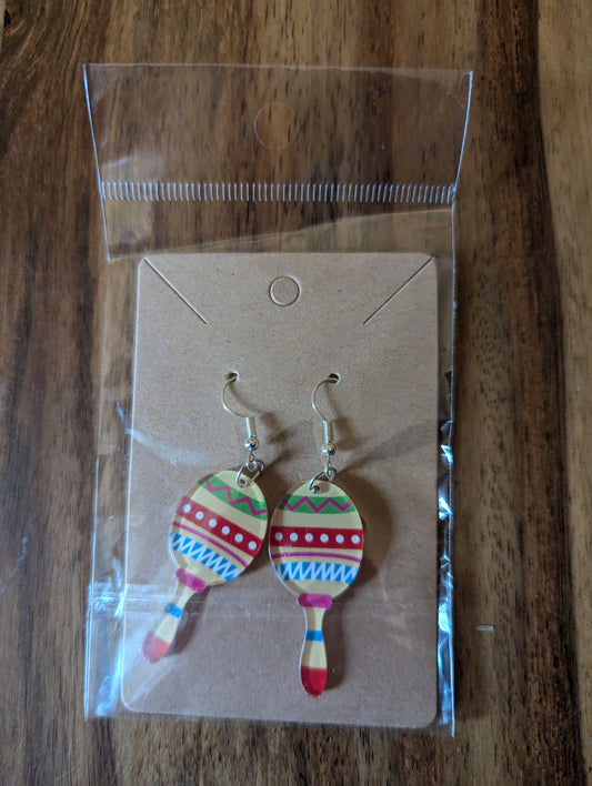 Fiesta Maracas Earrings