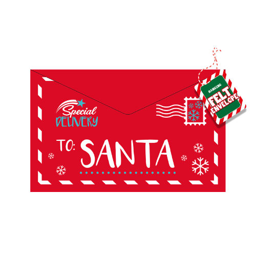Christmas Felt Envelope