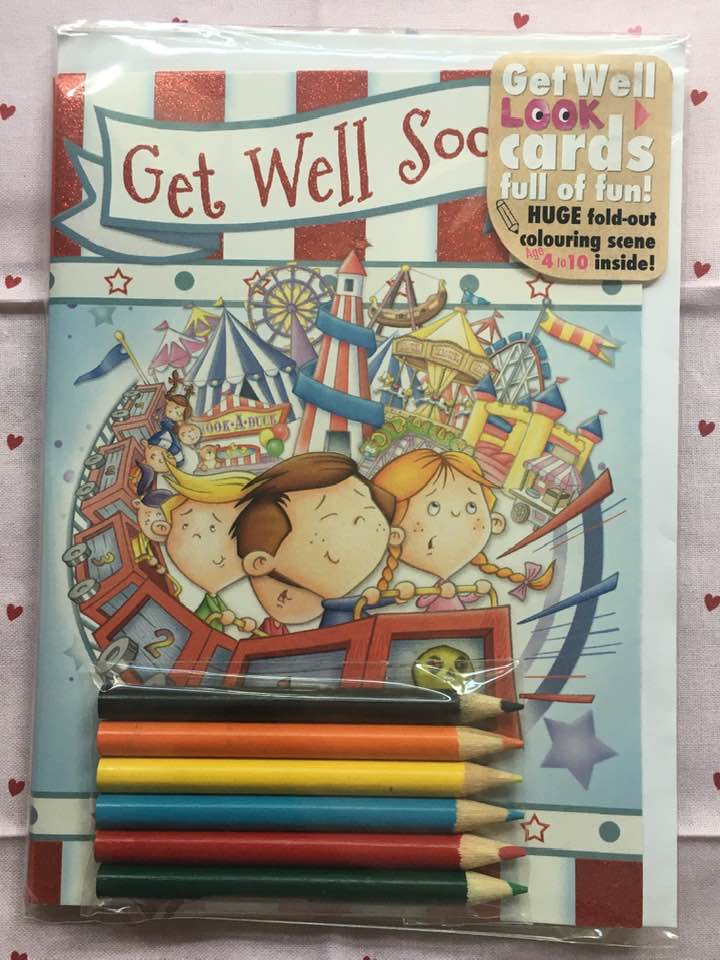 Get Well Soon Activity Card (3 Years +)