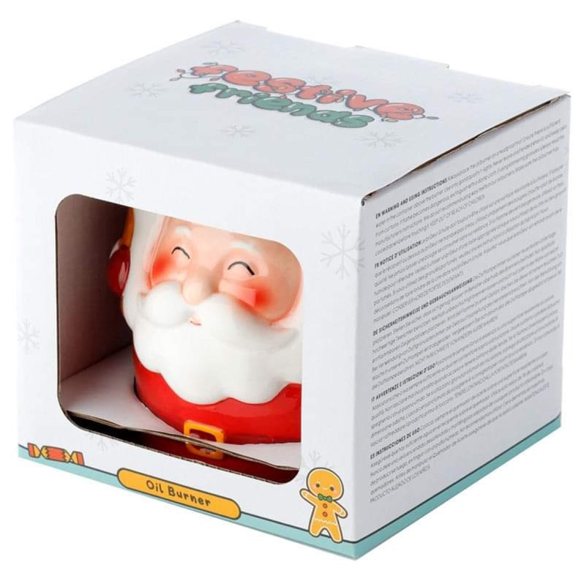 Ceramic Santa Oil Burner