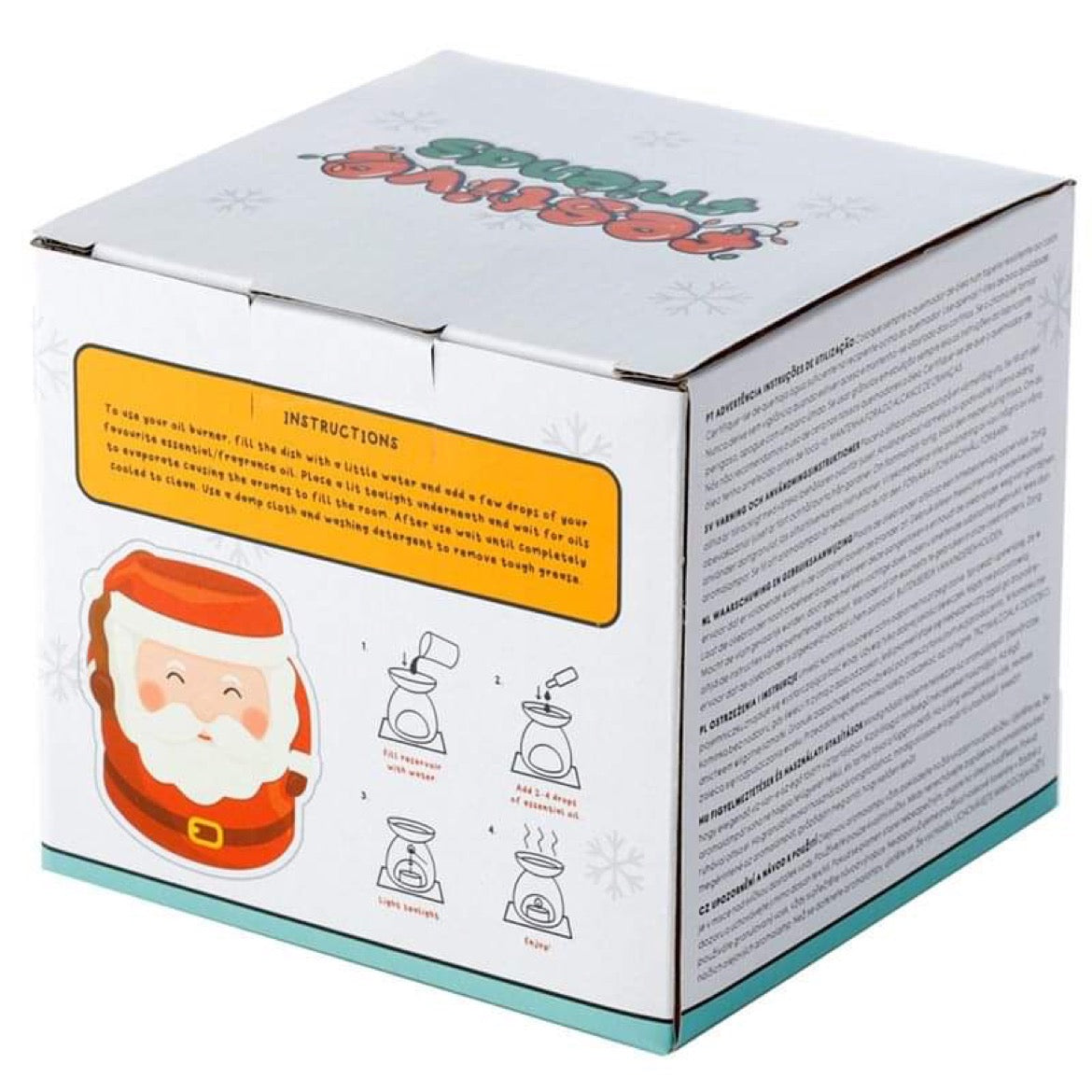 Ceramic Santa Oil Burner