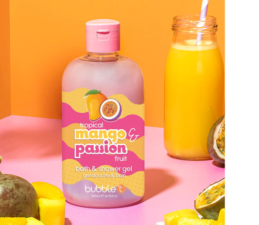 Bubble T Mango & Passionfruit Smoothie Body Wash (500ml)