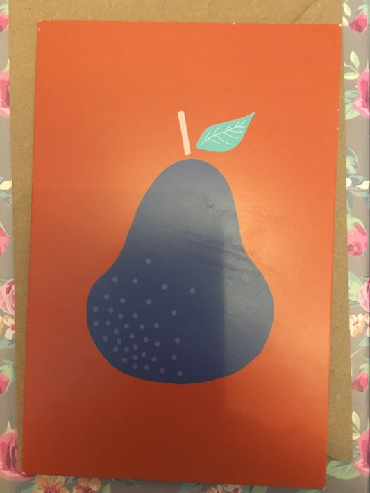Pear Blank Card