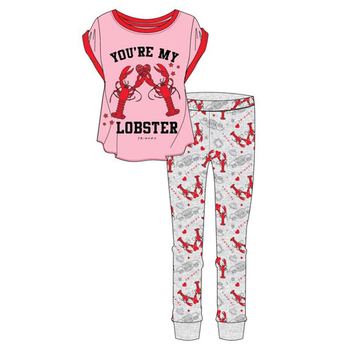 Friends Lobster Ladies Pyjamas
