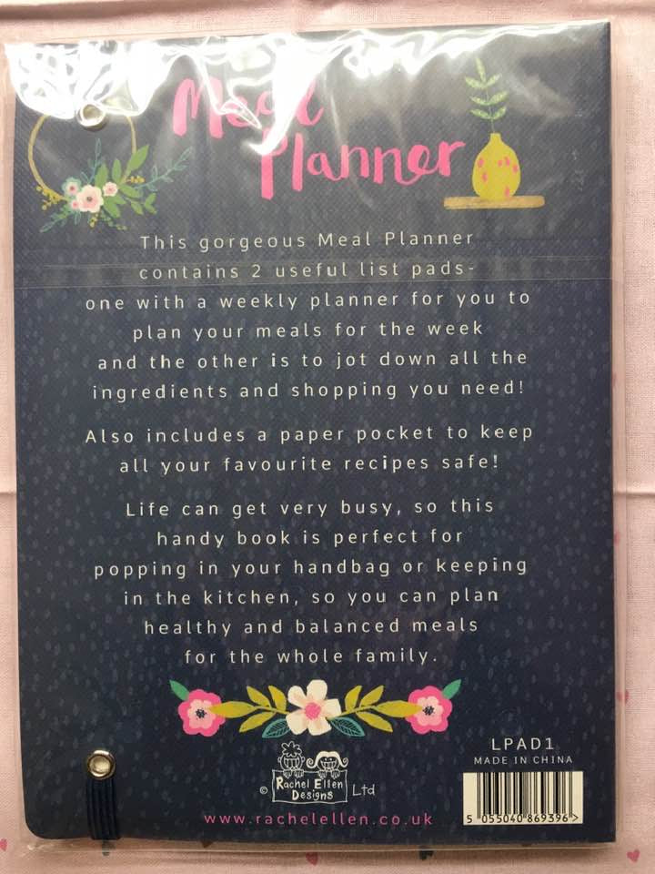 Meal Planner & Shopping List Organiser