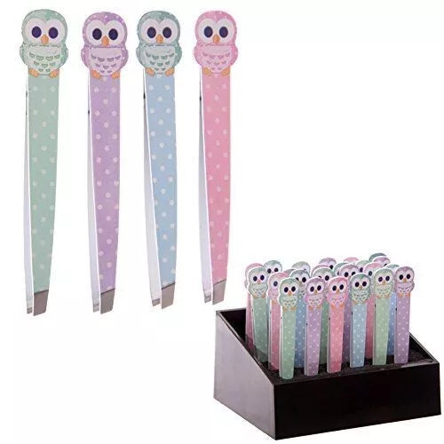 Tweezers Kawaii Owls (Polka Dot)