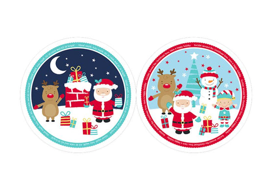 Christmas Party Plate 11" Diameter