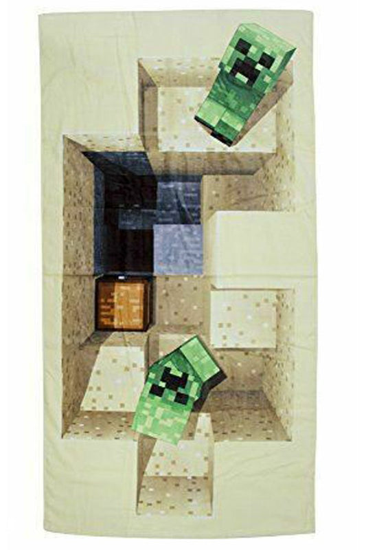 Minecraft Beach Towel