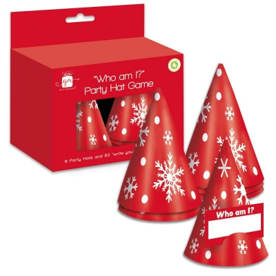 Christmas Party Hat Game -6 Pack