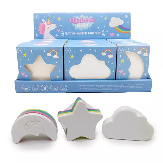Unicorn Magic Rainbow Floating Bath Bomb