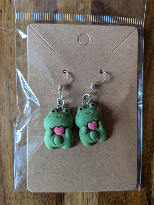 Frog Earrings