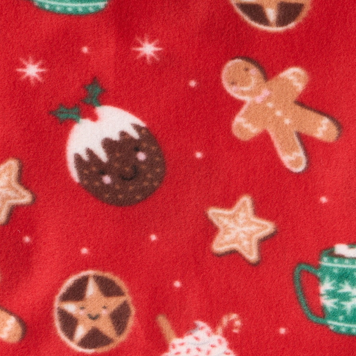 Christmas Treats Fleece Throw