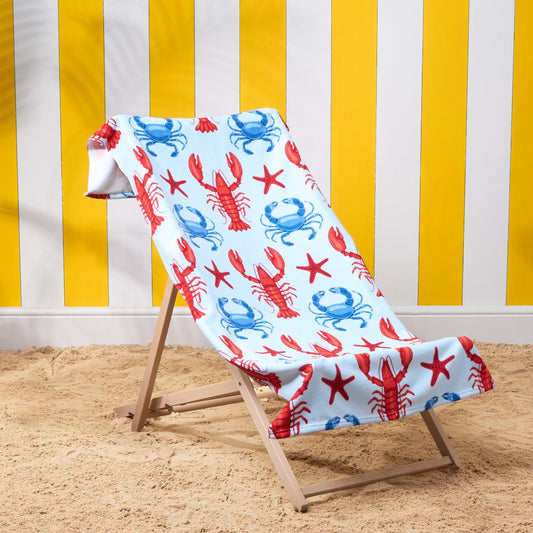 Lobster Print Towel