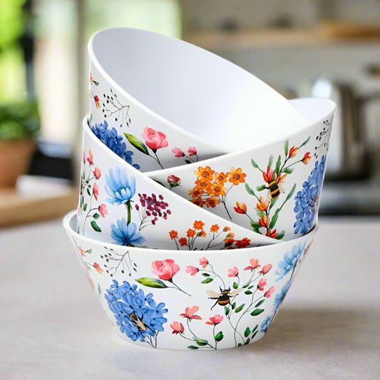 Nectar Meadows RPET Set of Four Bowls