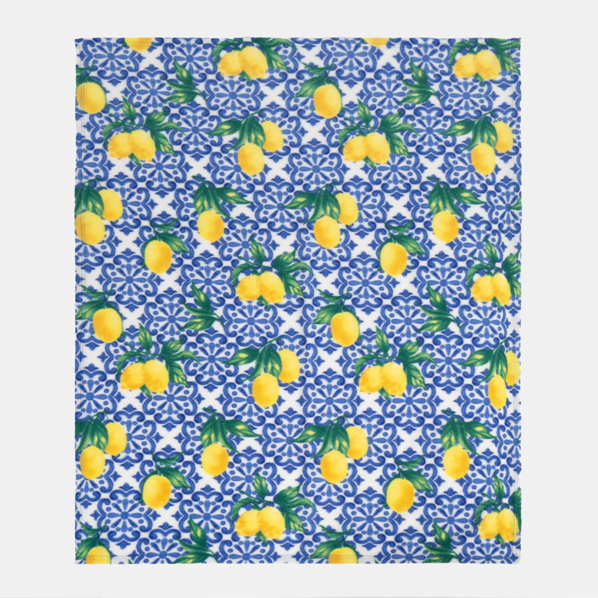 Lemon Fleece Throw