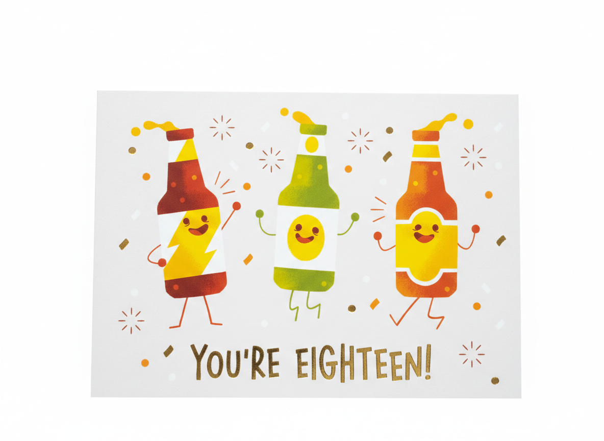 You’re 18 Birthday Card