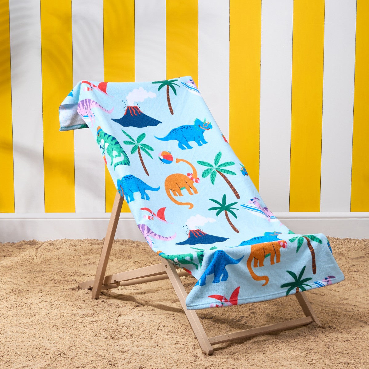Dinosaur Beach Towel