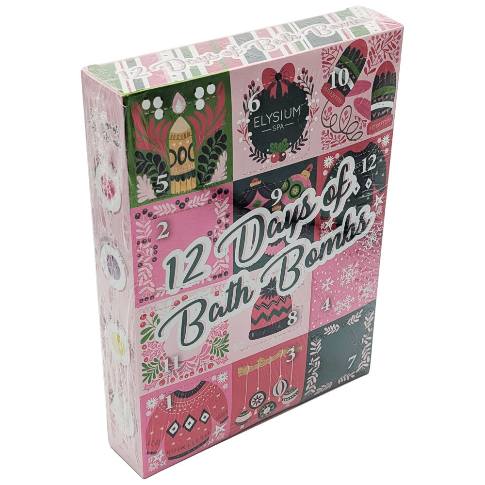 12 Day Bath Bomb Advent Calendar