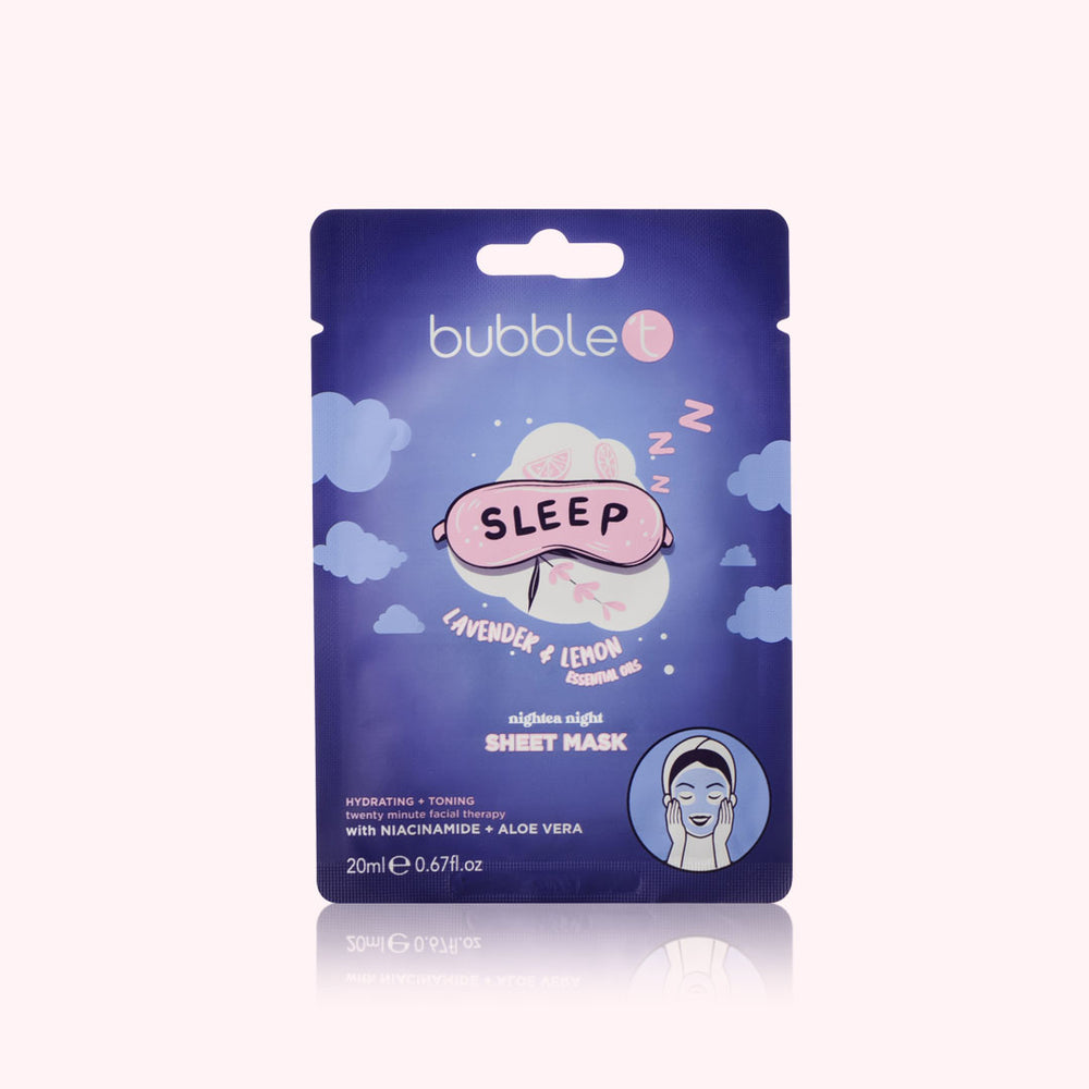 Bubble T Lavender & Lemon Hydrating Sheet Mask
