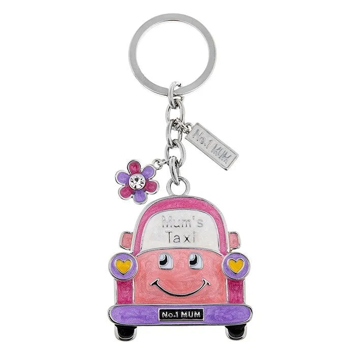 Mum's Taxi Key Ring