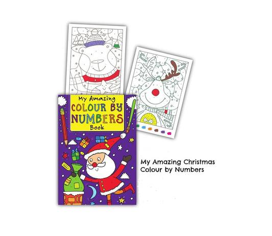 Santa Colour By Numbers
