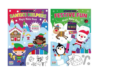 Magic Water Colouring & Activity Book (Choose From 2)