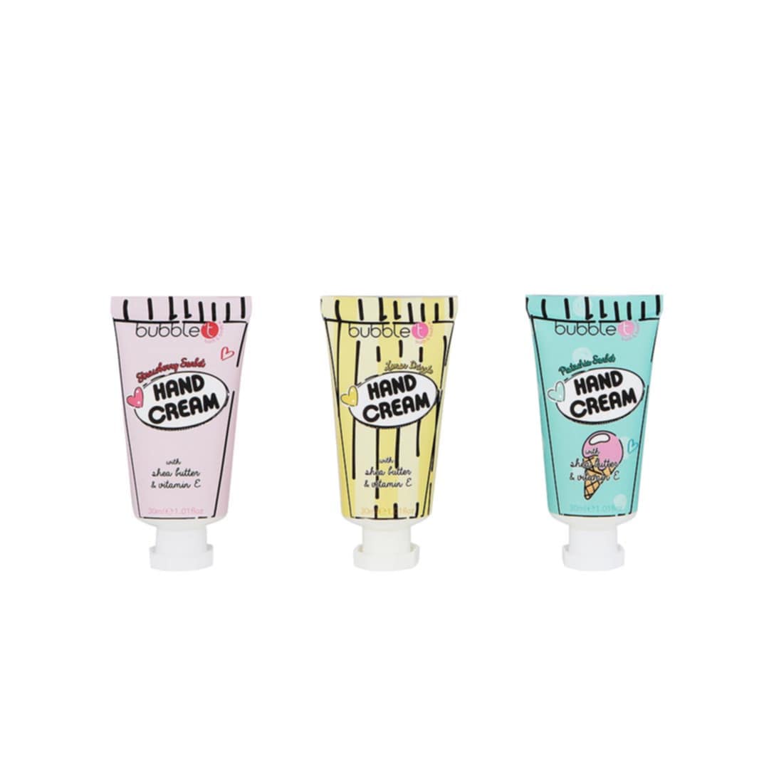 Bubble T Handcream Trio
