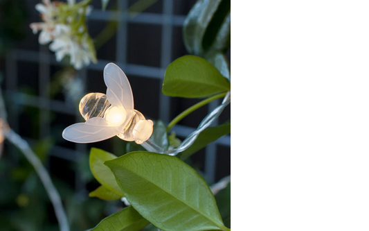 Bee LED Solar Fairy Lights