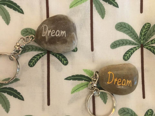 Stone Keyring 'Dream'