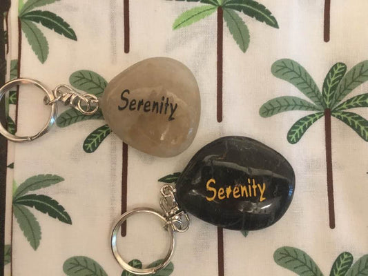 Stone Keyring 'Serenity'