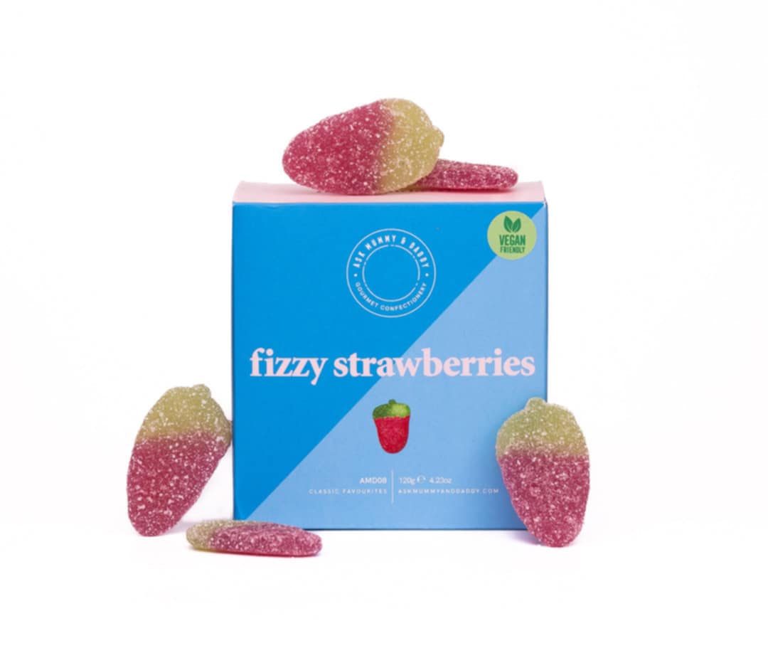 Fizzy Strawberries Gift Box