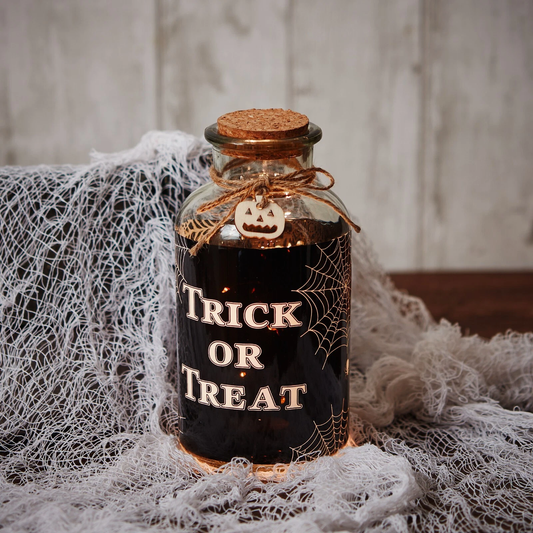 Trick Or Treat LED Decorative Bottle