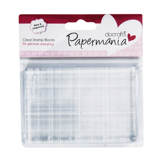 Papermania Clear Stamp Blocks 2 3/4" x 4"