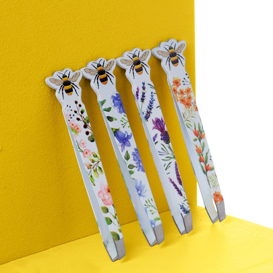 Tweezers Bees & Flowers