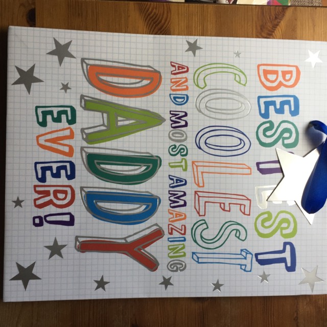Father's Day Gift Bag Large 26.5 x 33 x 14cm Approx