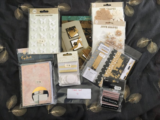 Craft Set 4 Card Toppers & Card Making Bundle