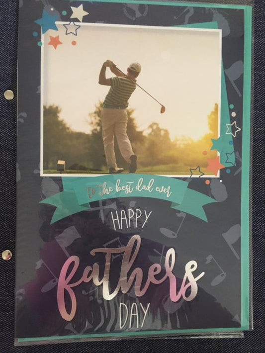 Father's Day Card Sport 19cm x 27cm Approx