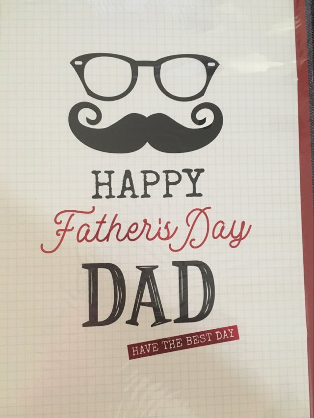 Father's Day Card 19cm x 27cm Approx