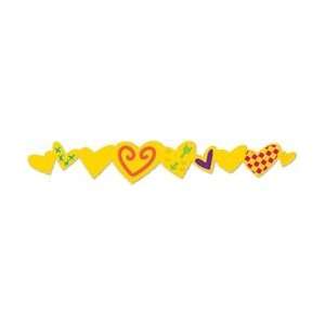 Ellison Design Extended Cuts Hearts Approx 33cm x 6cm Die