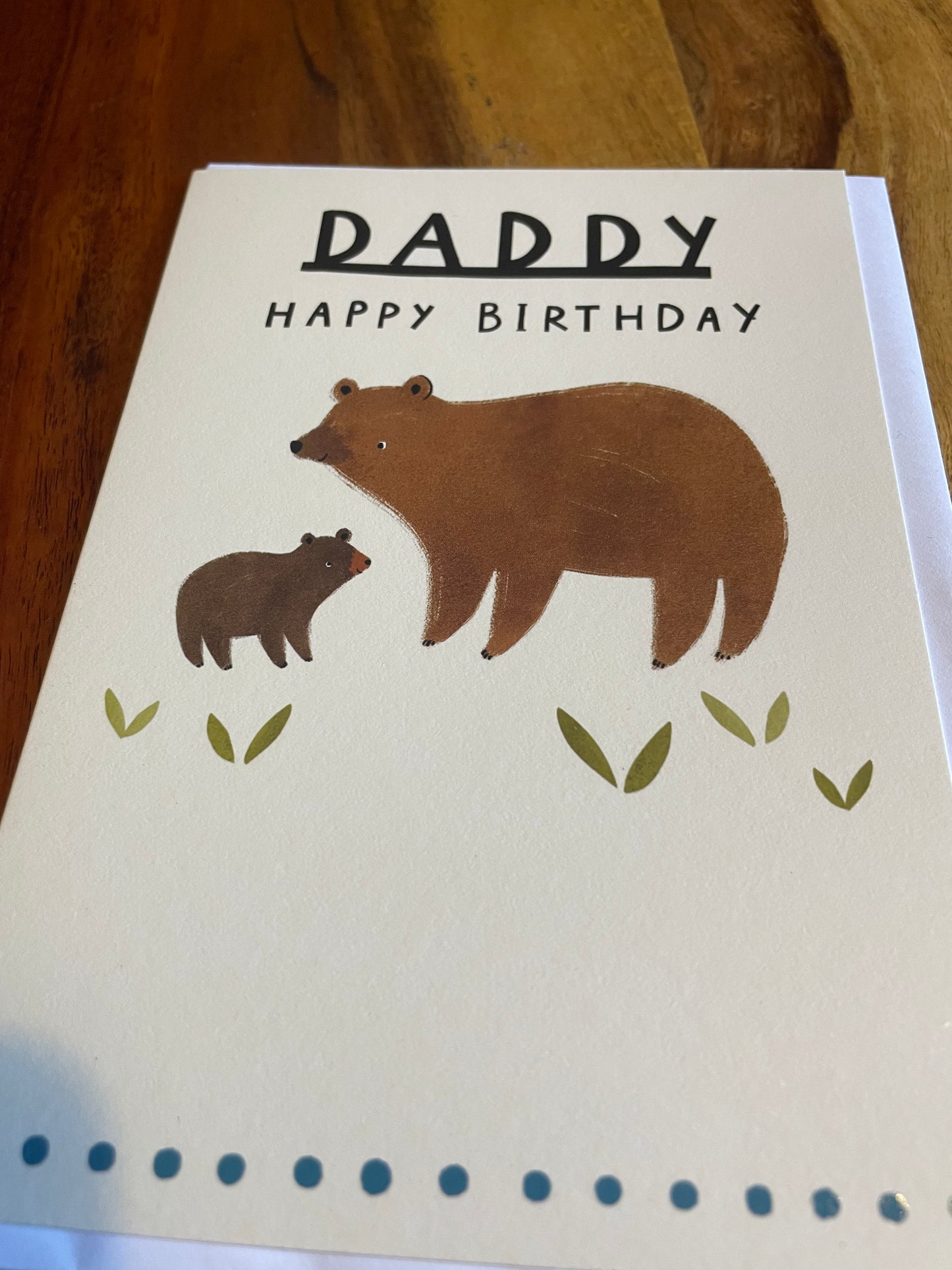 Bear Cub Card